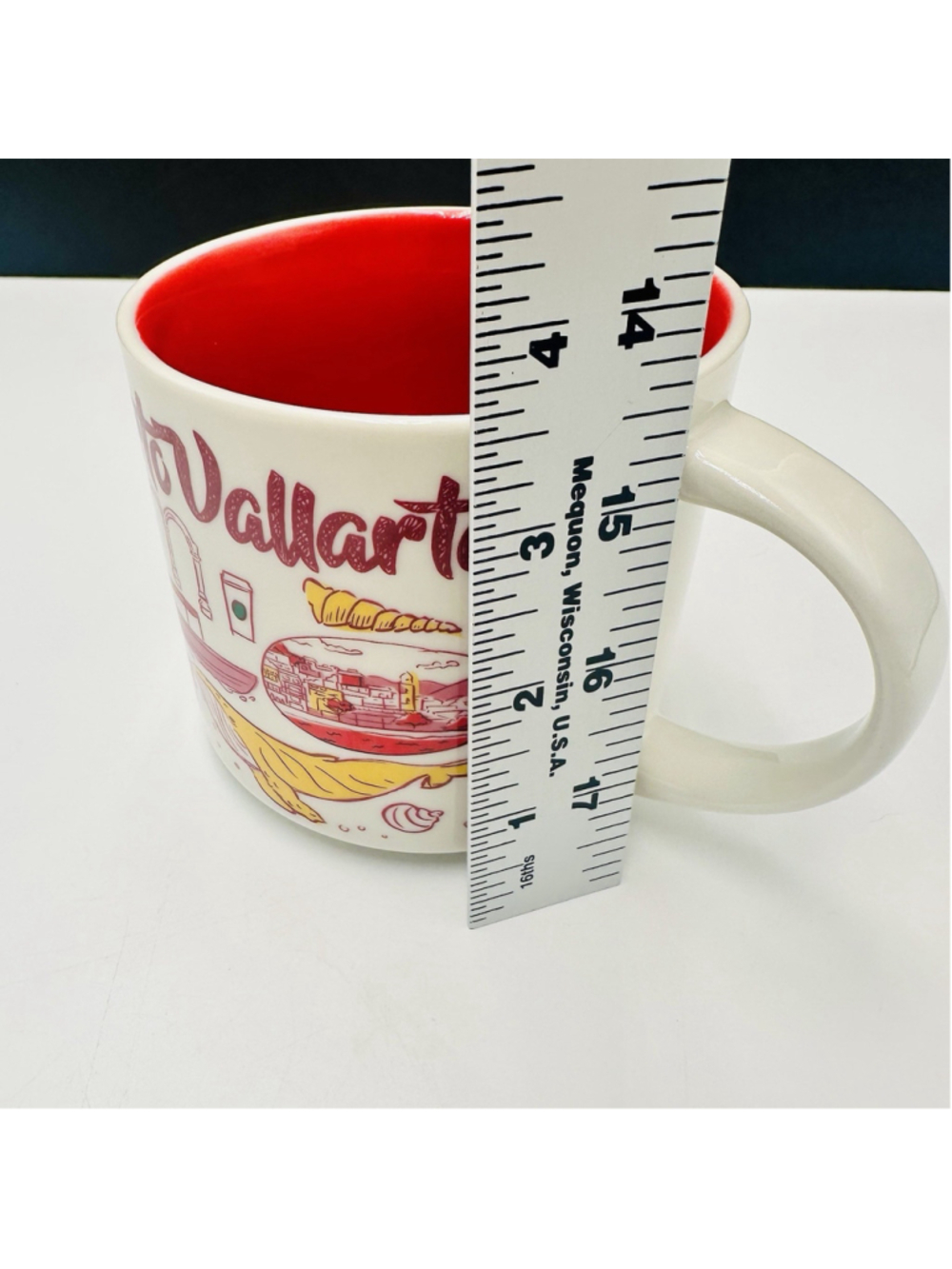 Starbucks Coffee Mug PUERTO VALLARTA Mexico Been There Series 14 oz Cup - Picture 9 of 9